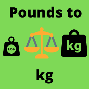 How to Convert 55 Kilos in Pounds