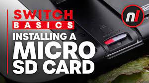How to Install a Micro SD Card in Your Nintendo Switch