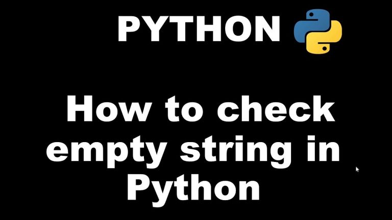 How to check if the string is empty?