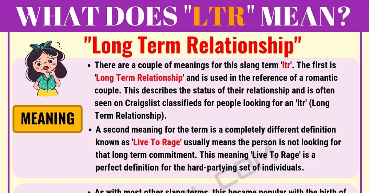 What does l tr mean?