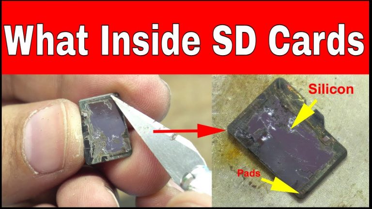 What Is Inside SD and Micro SD Memory Cards