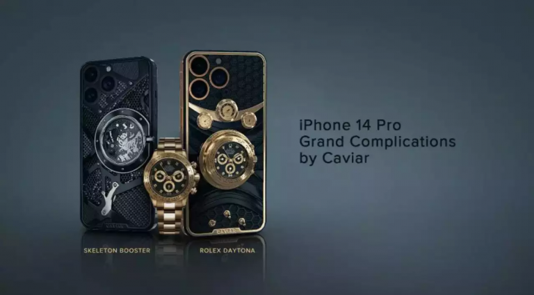 Caviar For iPhone 14 Pro With Actual Rolex on the Back Goes On Sale