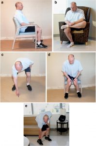 best sitting position after hip replacement