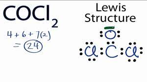 How to Draw the Lewis Structure of COCl2